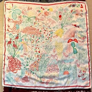 Swells Lou Pinet Large Silk Scarf